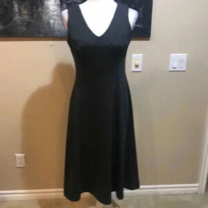 Vintage Julian Taylor Sleeveless Fit and Flare Sweater Dress-Size 8